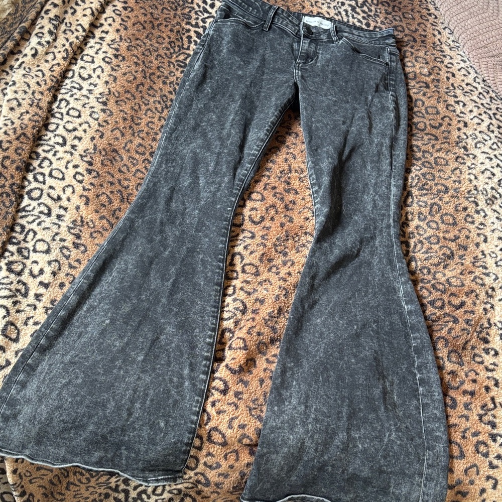 Articles Of Society ACID WASH bell bottom Jeans